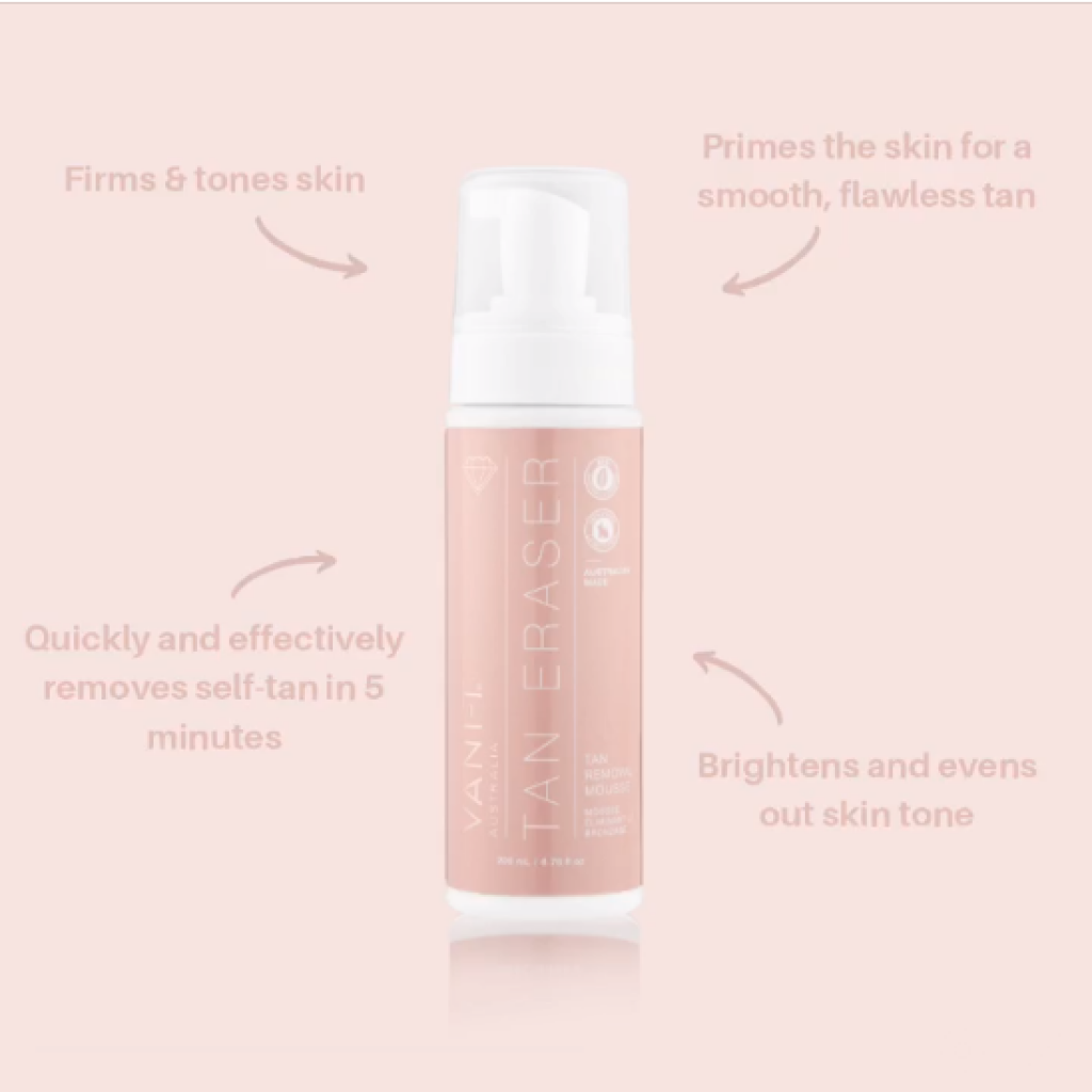 VANIT Tan Eraser Tan Removal Mousse 200ml Spray Tan Nederland