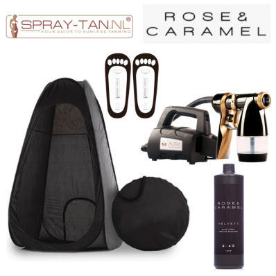 ROSE & CARAMEL Starterspakket - Aura Compact / XENA Gun machine 