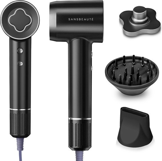 Haardroger met diffuser