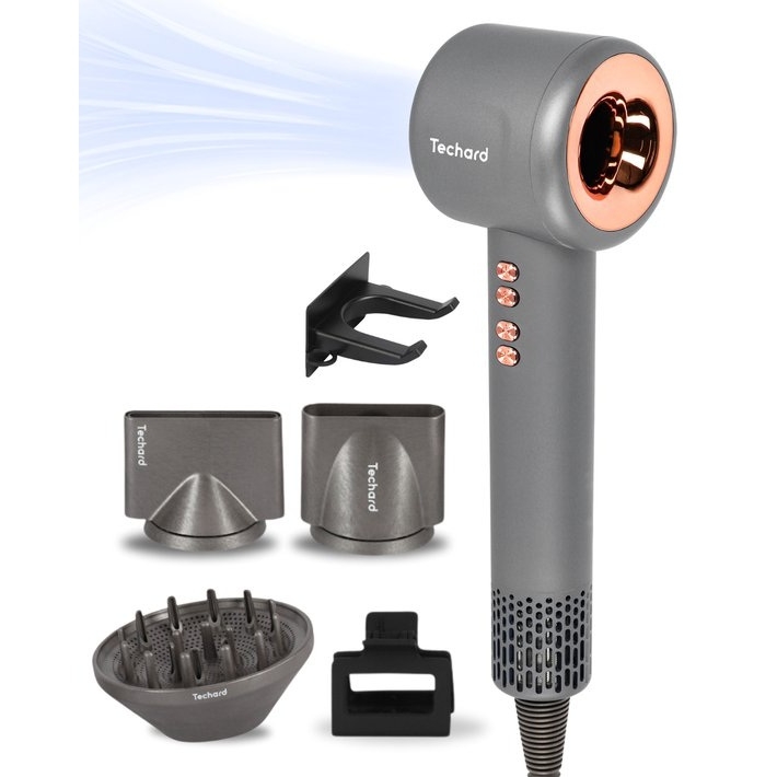 Haardroger met diffuser