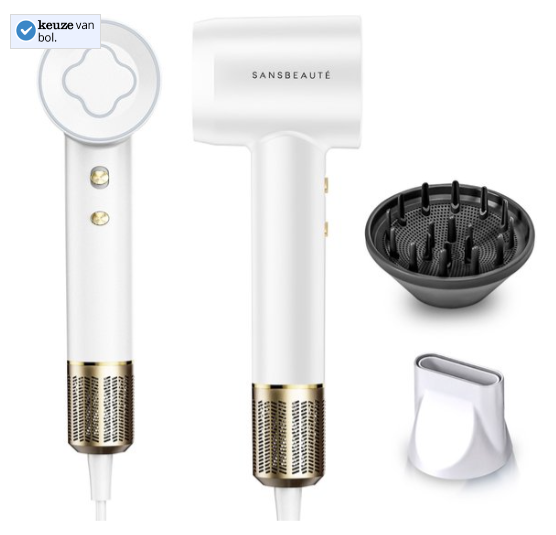 Haardroger met diffuser