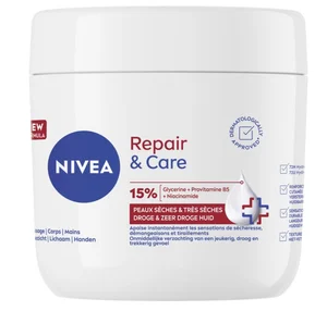 nivea body creme verzacht direct een trekkerige, geïrriteerde huid